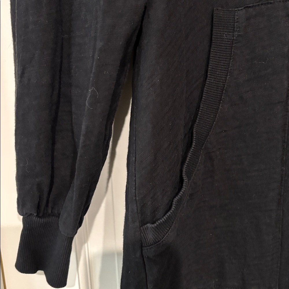 Free People Black Cotton Jumpsuit - Picture 3 of 5